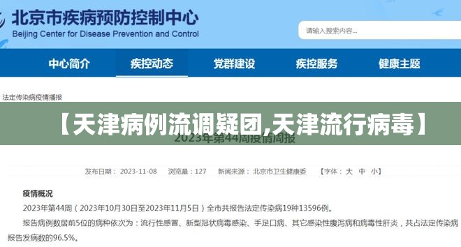 【天津病例流调疑团,天津流行病毒】