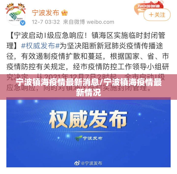 宁波镇海疫情最新消息/宁波镇海疫情最新情况