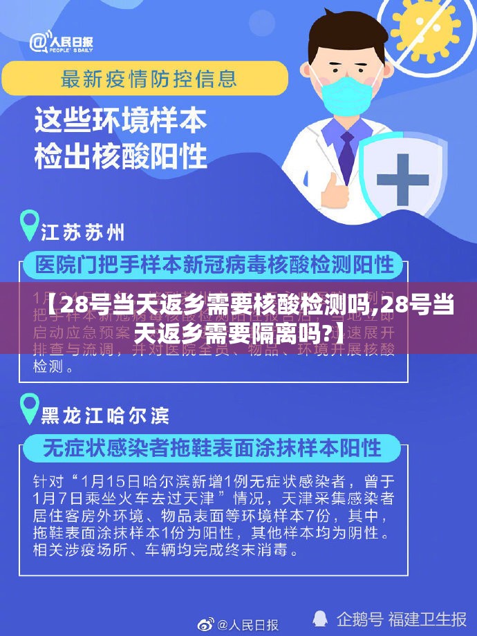 【28号当天返乡需要核酸检测吗,28号当天返乡需要隔离吗?】