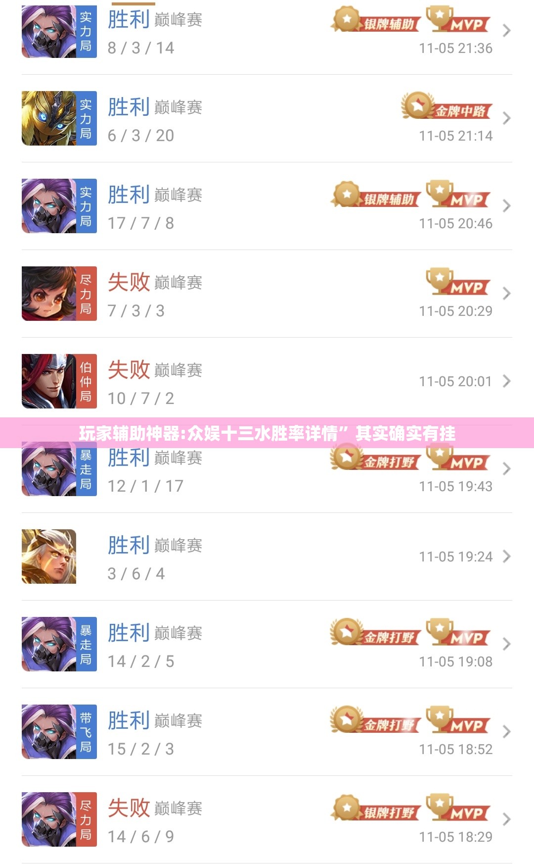 玩家辅助神器:众娱十三水胜率详情”其实确实有挂