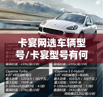 卡宴网选车辆型号/卡宴型号有何不同