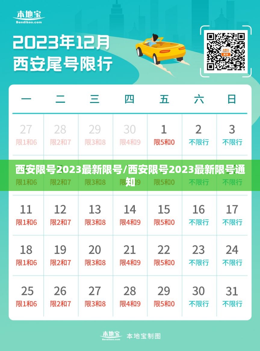 西安限号2023最新限号/西安限号2023最新限号通知