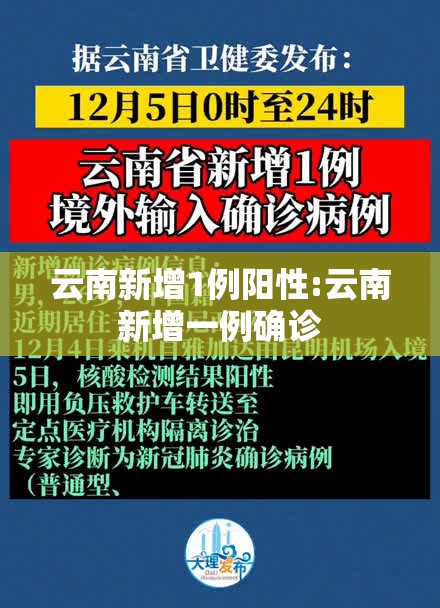 云南新增1例阳性:云南新增一例确诊 云南新增1例阳性:云南新增一例确诊