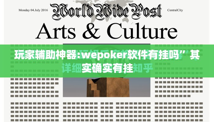 玩家辅助神器:wepoker软件有挂吗”其实确实有挂