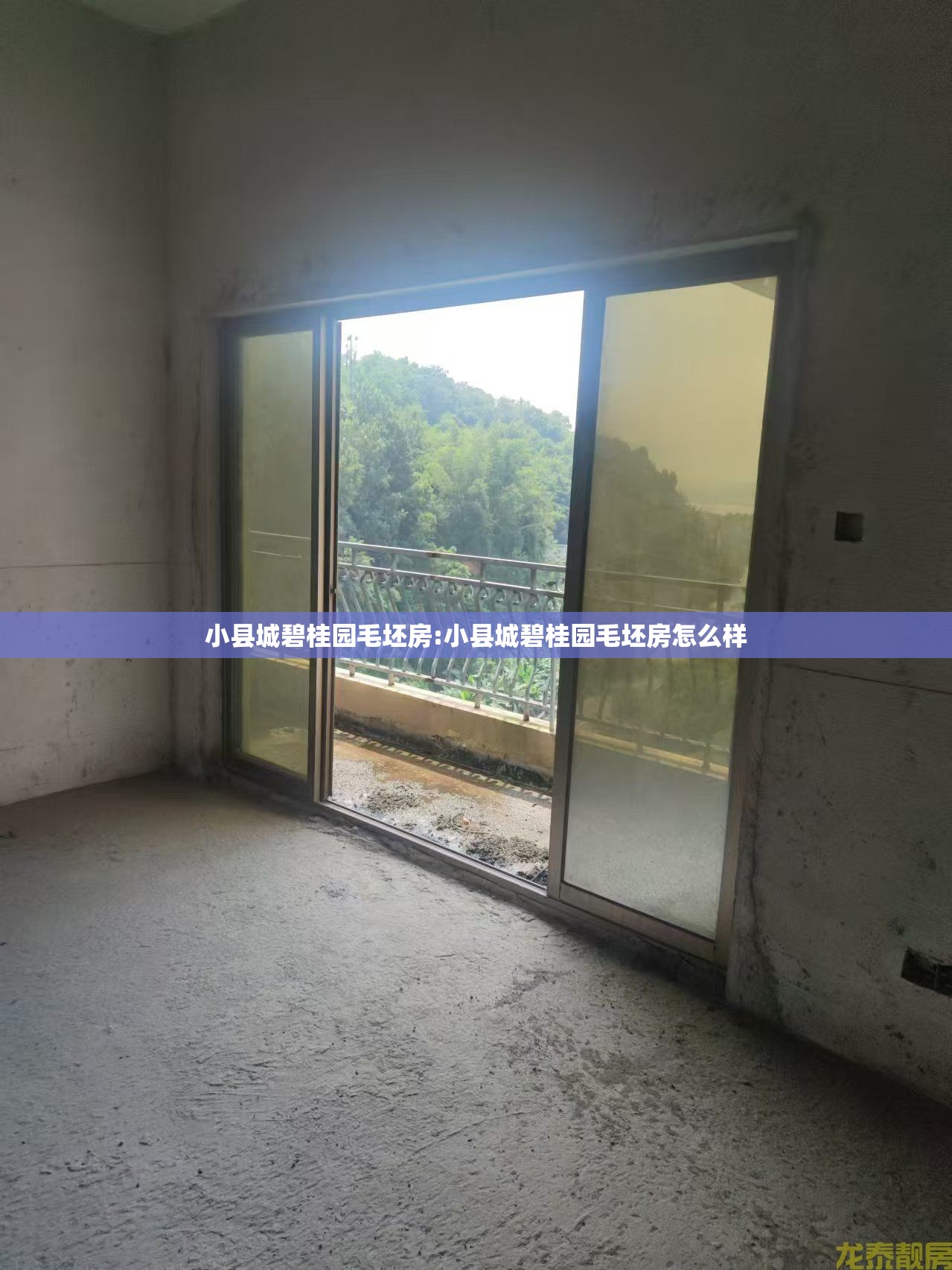 小县城碧桂园毛坯房:小县城碧桂园毛坯房怎么样 小县城碧桂园毛坯房:小县城碧桂园毛坯房怎么样