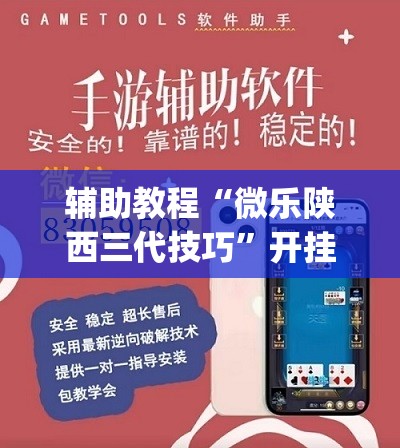 辅助教程“微乐陕西三代技巧	”开挂(透视)辅助教程