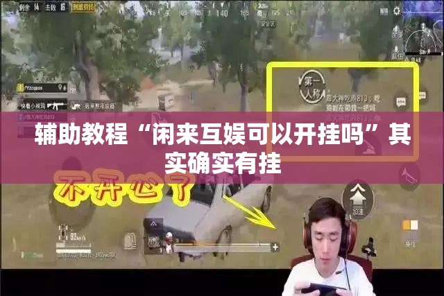辅助教程“闲来互娱可以开挂吗”其实确实有挂