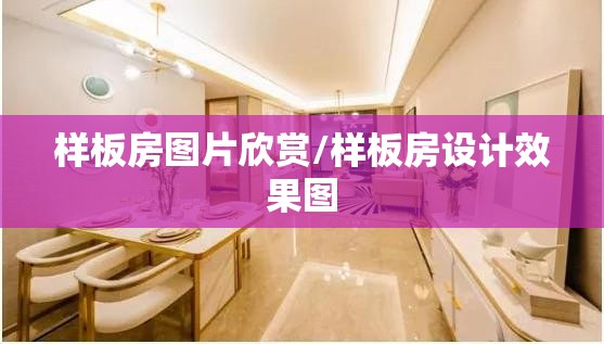 样板房图片欣赏/样板房设计效果图