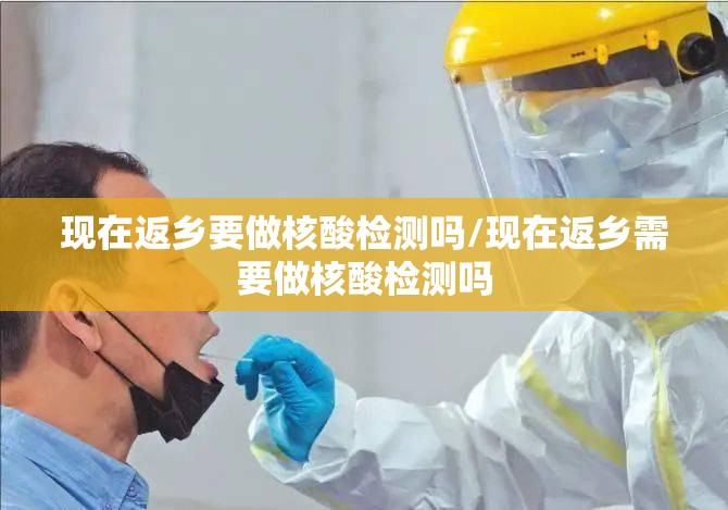 现在返乡要做核酸检测吗/现在返乡需要做核酸检测吗 现在返乡要做核酸检测吗/现在返乡需要做核酸检测吗