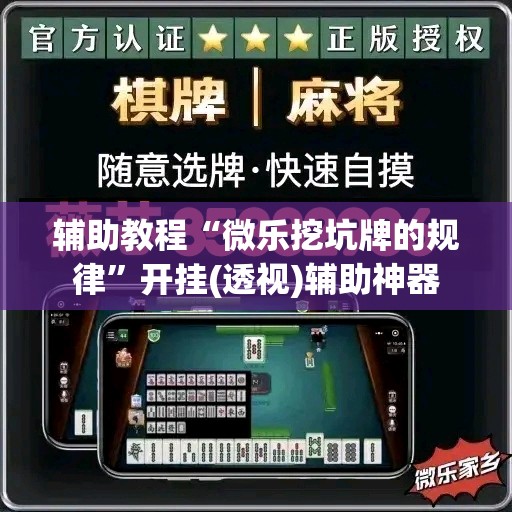 辅助教程“微乐挖坑牌的规律	”开挂(透视)辅助神器