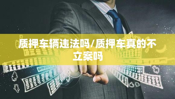 质押车辆违法吗/质押车真的不立案吗 质押车辆违法吗/质押车真的不立案吗