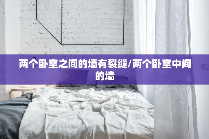 两个卧室之间的墙有裂缝/两个卧室中间的墙 两个卧室之间的墙有裂缝/两个卧室中间的墙