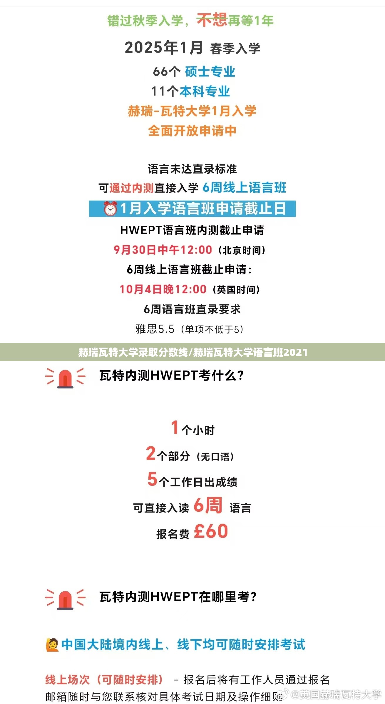 赫瑞瓦特大学录取分数线/赫瑞瓦特大学语言班2021 赫瑞瓦特大学录取分数线/赫瑞瓦特大学语言班2021