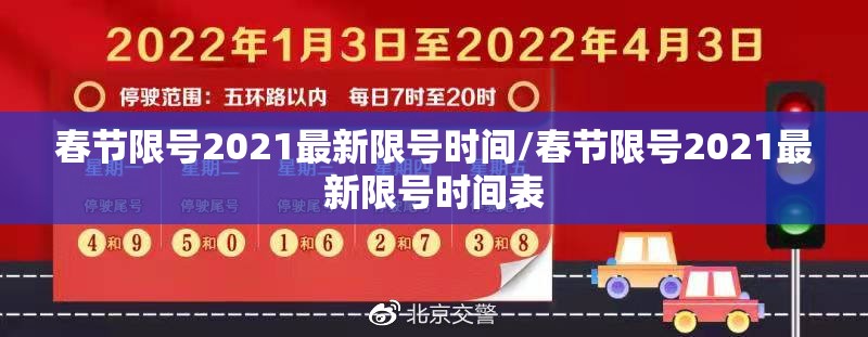 春节限号2021最新限号时间/春节限号2021最新限号时间表