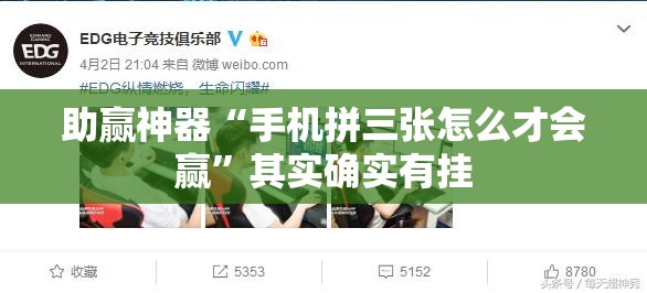 助赢神器“手机拼三张怎么才会赢	”其实确实有挂