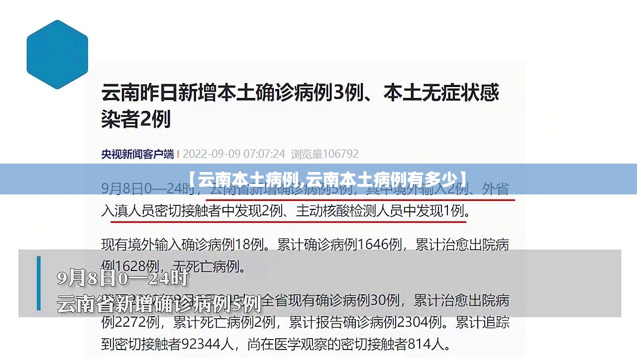 【云南本土病例,云南本土病例有多少】 【云南本土病例,云南本土病例有多少】