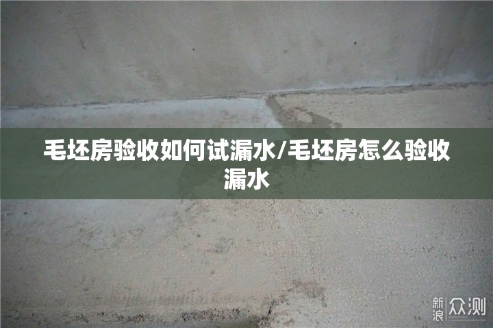 毛坯房验收如何试漏水/毛坯房怎么验收漏水 毛坯房验收如何试漏水/毛坯房怎么验收漏水