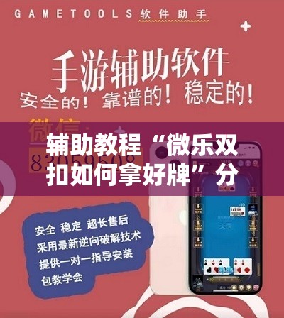 辅助教程“微乐双扣如何拿好牌”分享装挂详细步骤