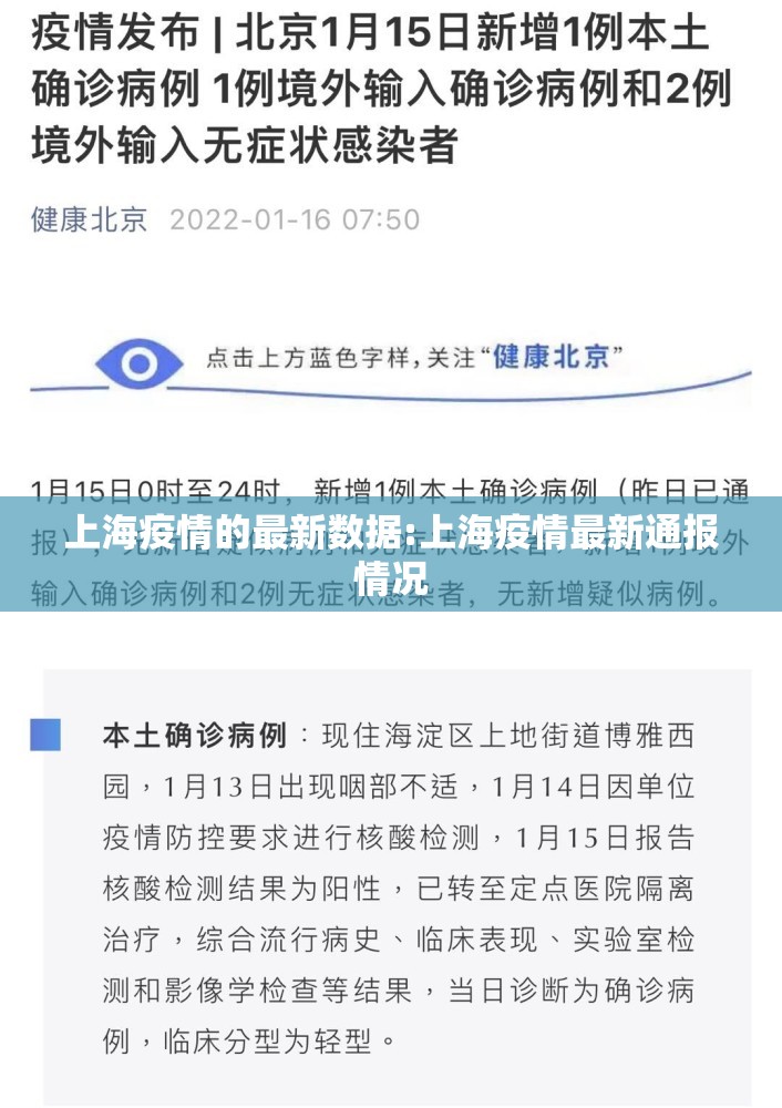 上海疫情的最新数据:上海疫情最新通报情况 上海疫情的最新数据:上海疫情最新通报情况