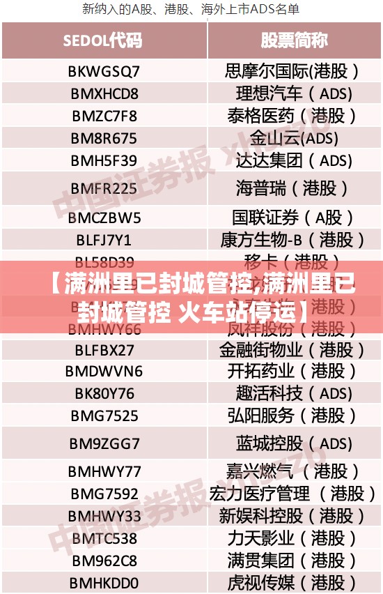 【满洲里已封城管控,满洲里已封城管控 火车站停运】 【满洲里已封城管控,满洲里已封城管控 火车站停运】