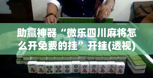 助赢神器“微乐四川麻将怎么开免费的挂”开挂(透视)辅助教程