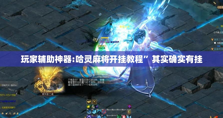 玩家辅助神器:哈灵麻将开挂教程	”其实确实有挂