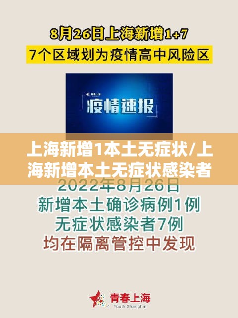 上海新增1本土无症状/上海新增本土无症状感染者1例 上海新增1本土无症状/上海新增本土无症状感染者1例