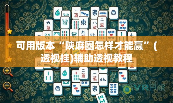 可用版本“陕麻圈怎样才能赢”(透视挂)辅助透视教程