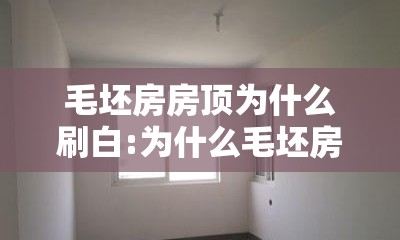 毛坯房房顶为什么刷白:为什么毛坯房顶都刷白灰?