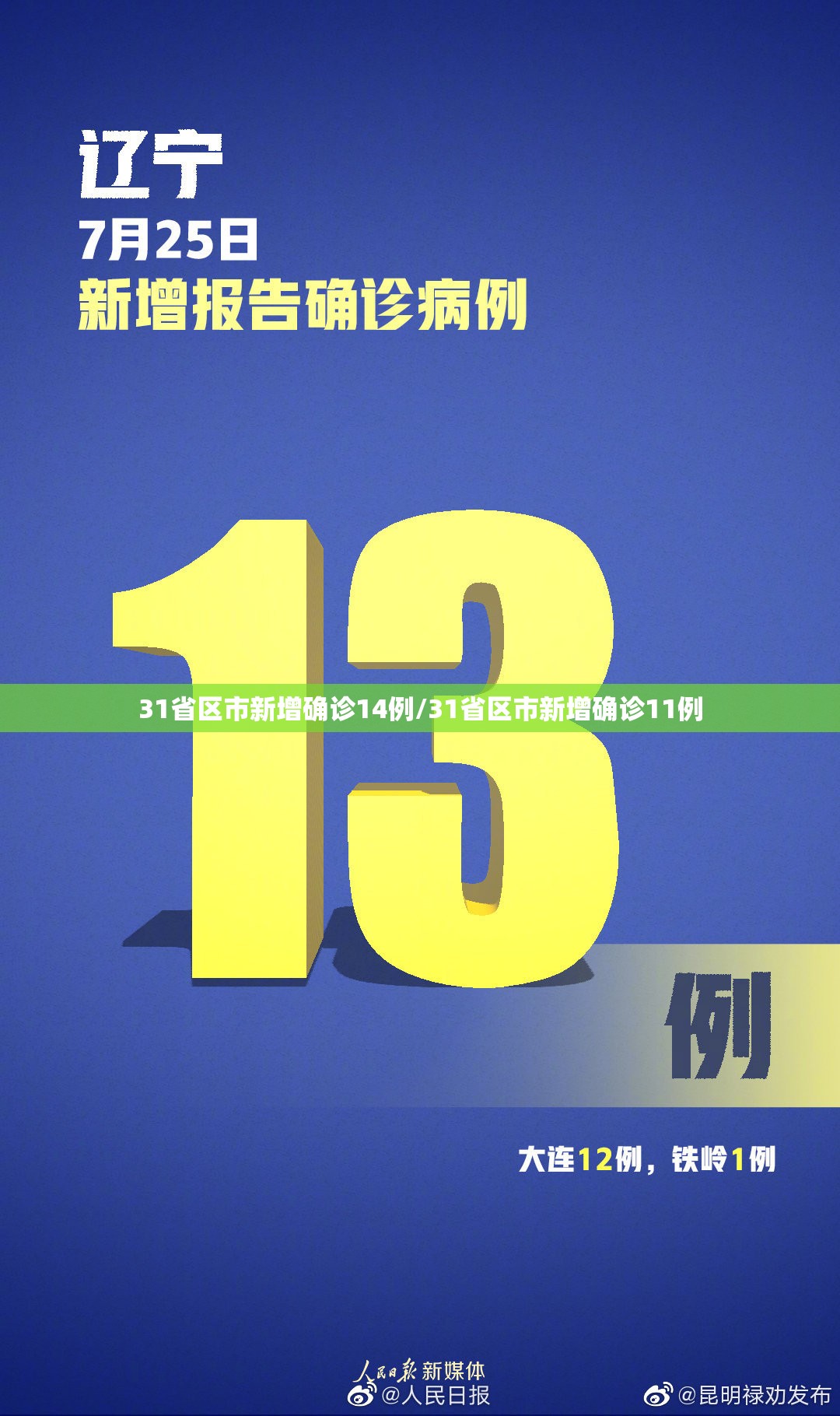 31省区市新增确诊14例/31省区市新增确诊11例