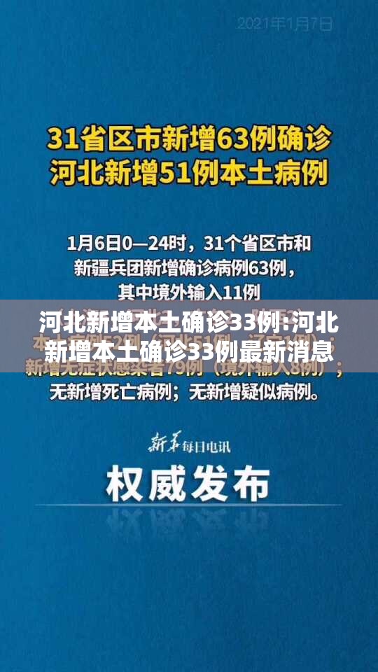河北新增本土确诊33例:河北新增本土确诊33例最新消息