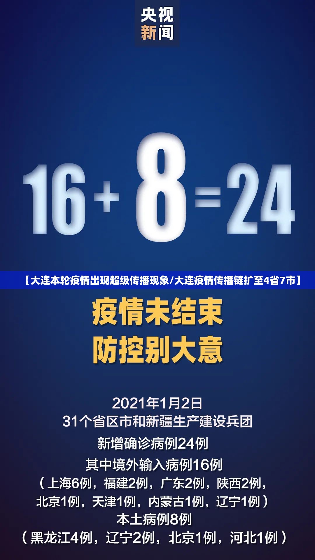 【大连本轮疫情出现超级传播现象/大连疫情传播链扩至4省7市】
