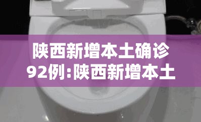 陕西新增本土确诊92例:陕西新增本土确诊92例最新消息