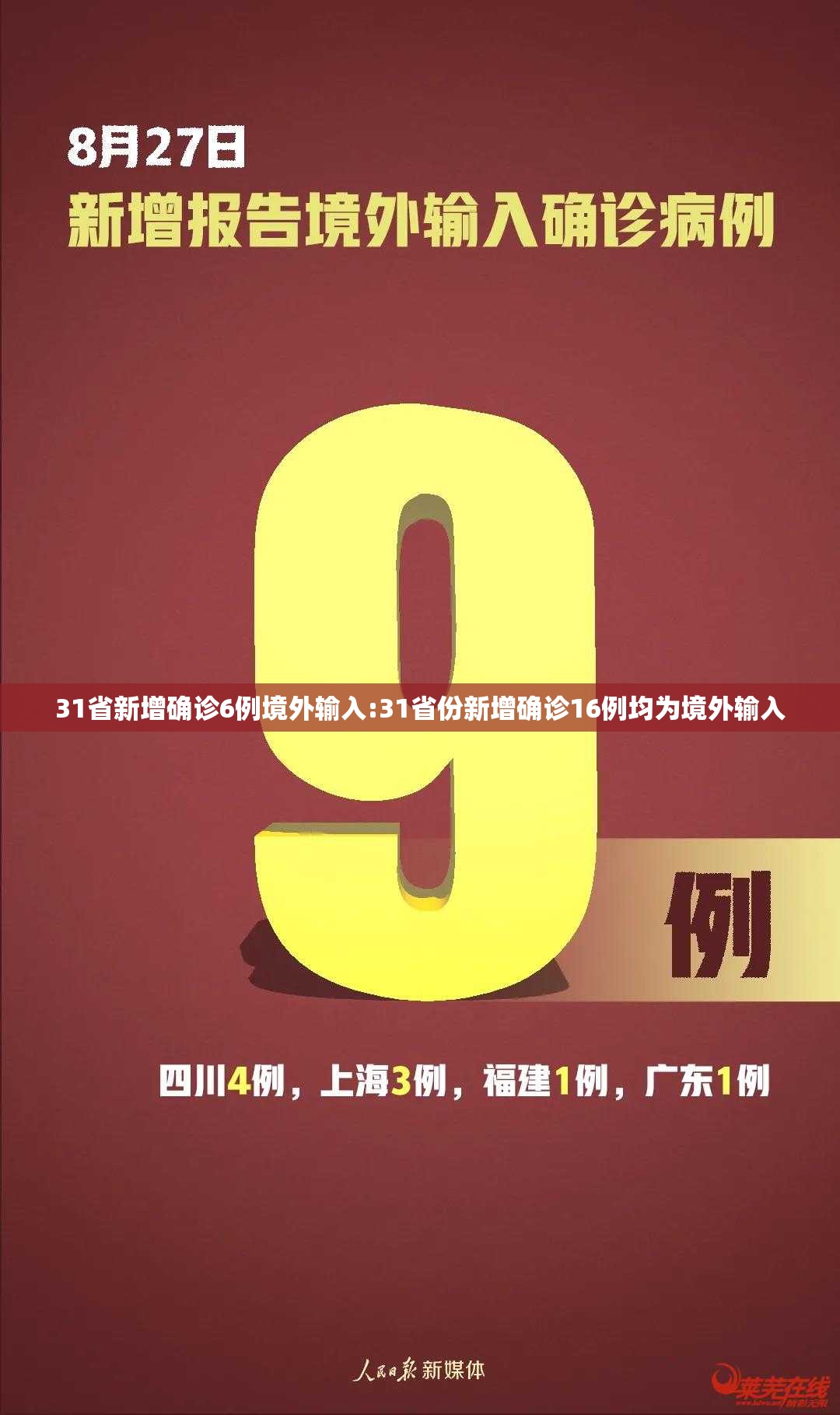 31省新增确诊6例境外输入:31省份新增确诊16例均为境外输入 31省新增确诊6例境外输入:31省份新增确诊16例均为境外输入