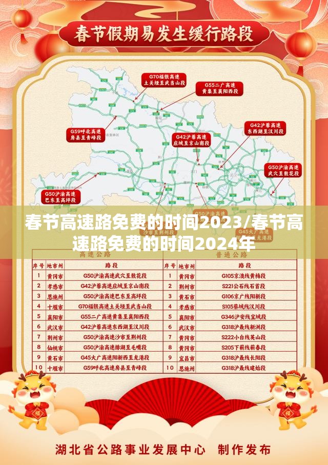 春节高速路免费的时间2023/春节高速路免费的时间2024年 春节高速路免费的时间2023/春节高速路免费的时间2024年