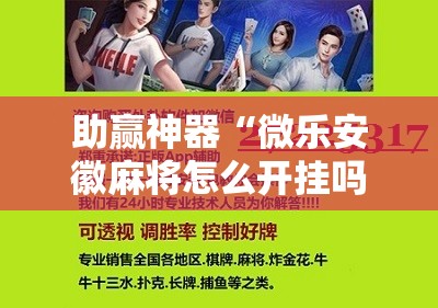 助赢神器“微乐安徽麻将怎么开挂吗	”开挂辅助脚本+详细开挂安装教程