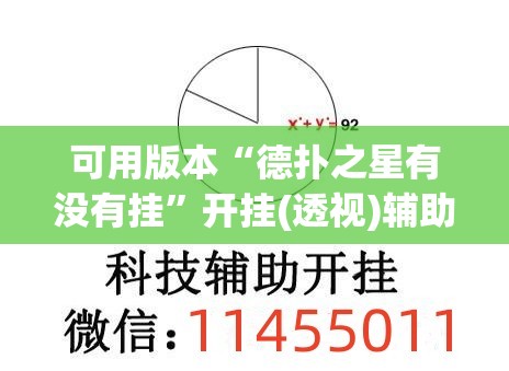 可用版本“德扑之星有没有挂”开挂(透视)辅助教程