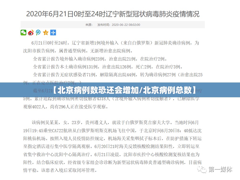 【北京病例数恐还会增加/北京病例总数】 【北京病例数恐还会增加/北京病例总数】