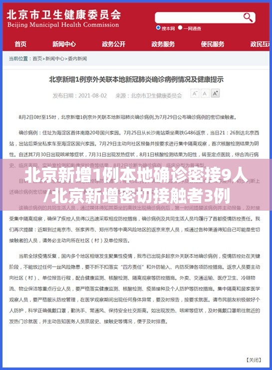 北京新增1例本地确诊密接9人/北京新增密切接触者3例 北京新增1例本地确诊密接9人/北京新增密切接触者3例
