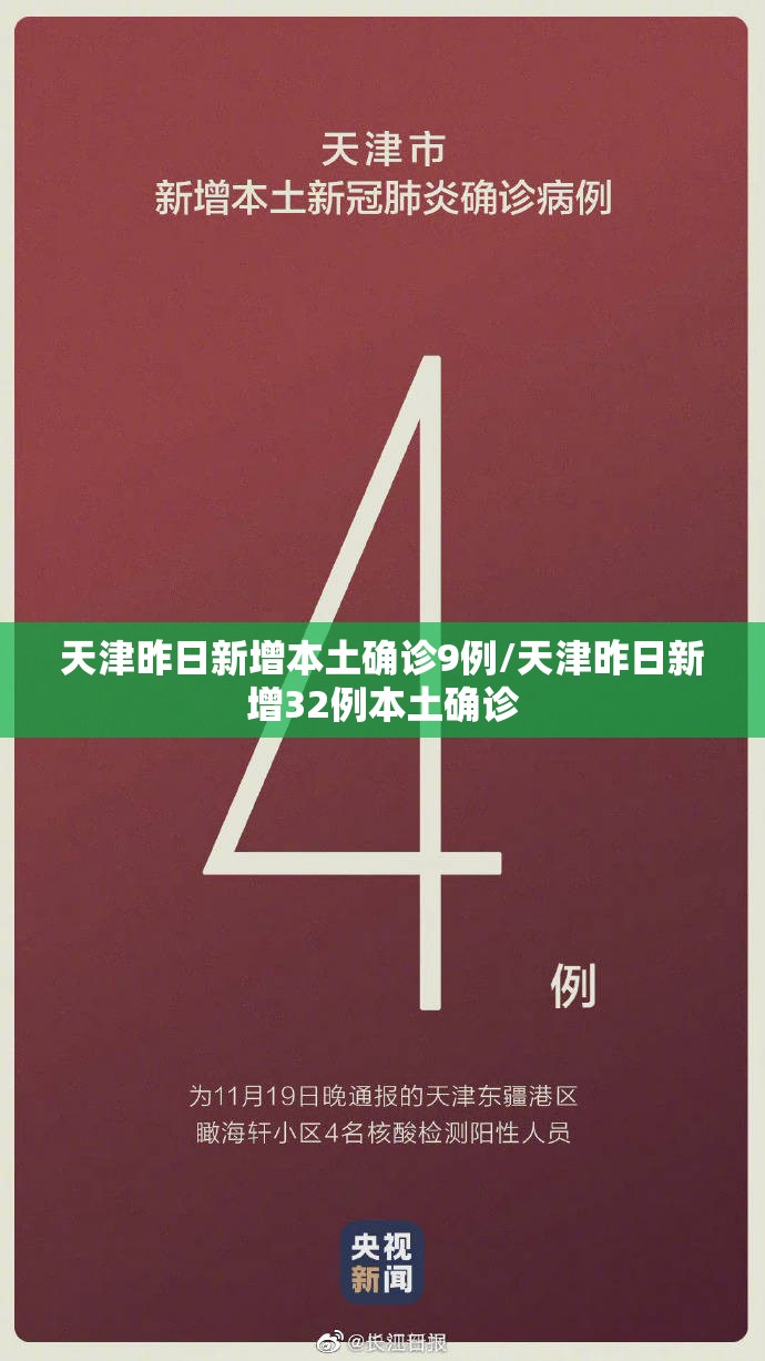 天津昨日新增本土确诊9例/天津昨日新增32例本土确诊 天津昨日新增本土确诊9例/天津昨日新增32例本土确诊