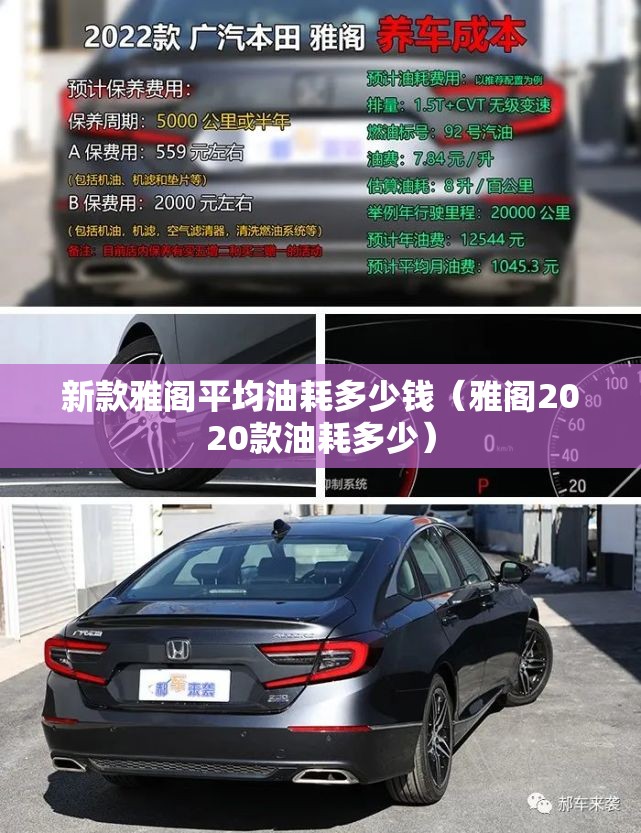 新款雅阁平均油耗多少钱(雅阁2020款油耗多少) 新款雅阁平均油耗多少钱(雅阁2020款油耗多少)