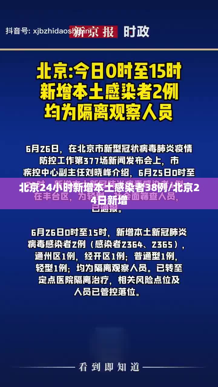 北京24小时新增本土感染者38例/北京24日新增 北京24小时新增本土感染者38例/北京24日新增