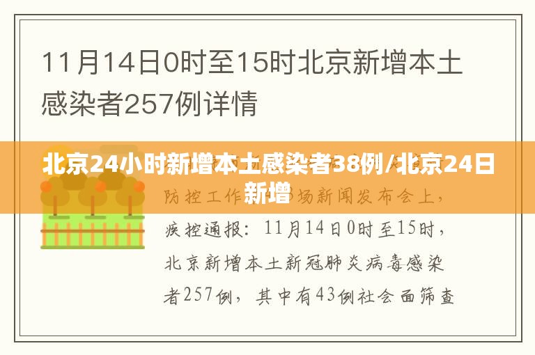 北京24小时新增本土感染者38例/北京24日新增 北京24小时新增本土感染者38例/北京24日新增