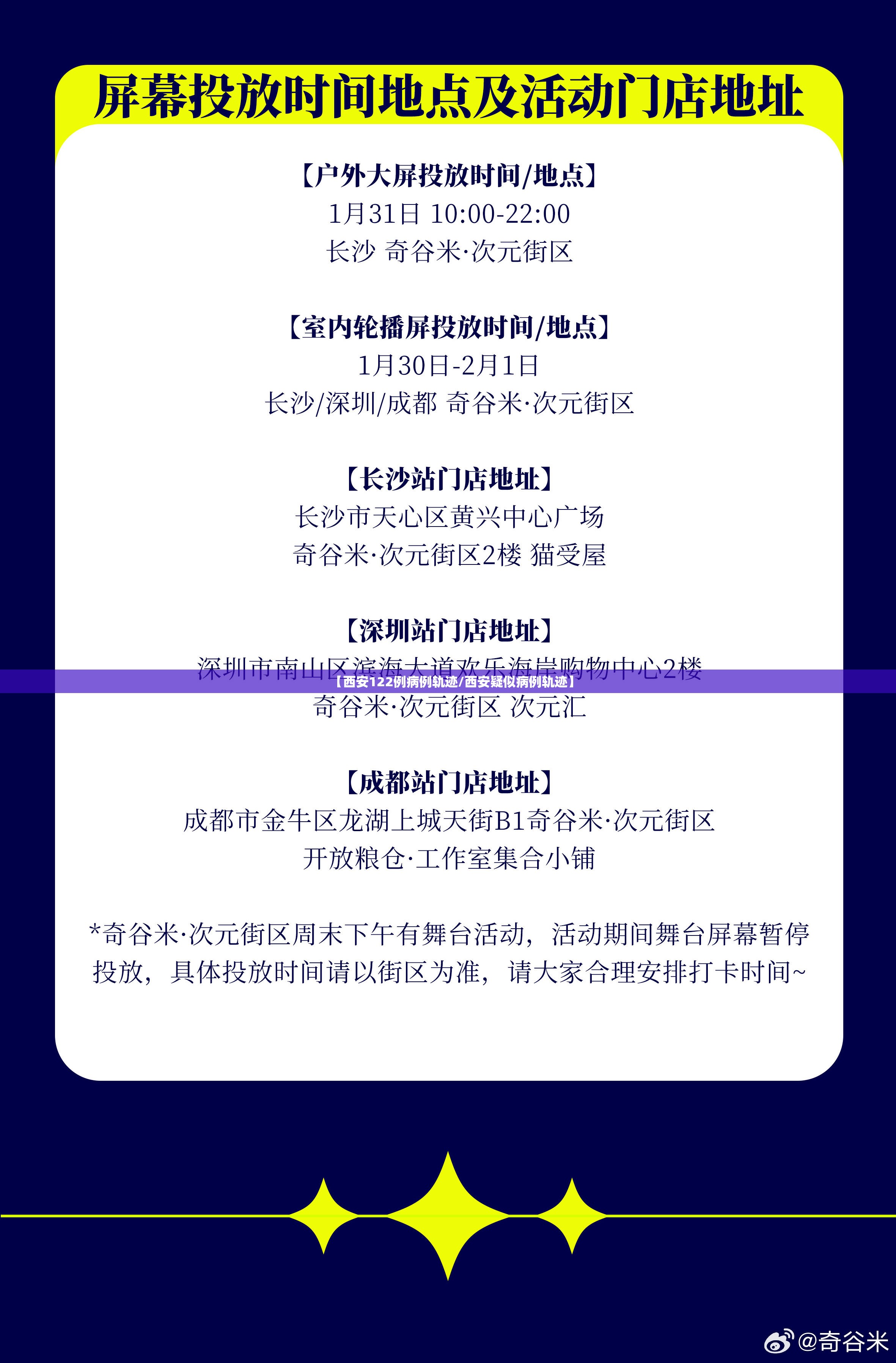 【西安122例病例轨迹/西安疑似病例轨迹】 【西安122例病例轨迹/西安疑似病例轨迹】