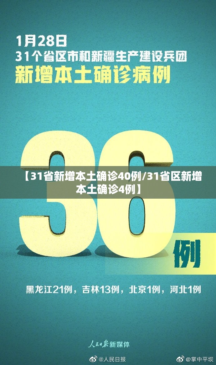 【31省新增本土确诊40例/31省区新增本土确诊4例】