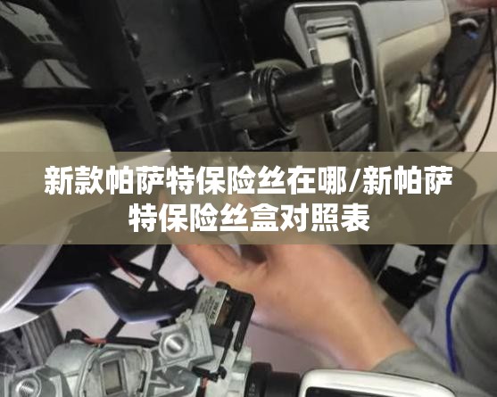 新款帕萨特保险丝在哪/新帕萨特保险丝盒对照表 新款帕萨特保险丝在哪/新帕萨特保险丝盒对照表