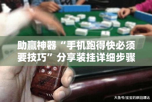 助赢神器“手机跑得快必须要技巧”分享装挂详细步骤