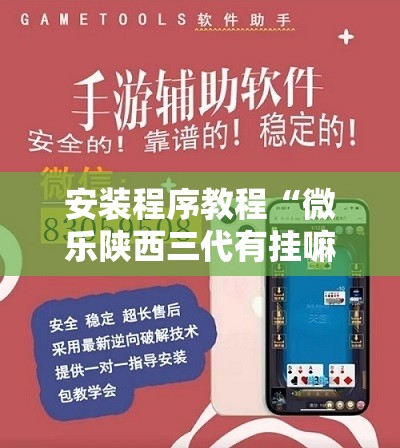 安装程序教程“微乐陕西三代有挂嘛”开挂辅助脚本+详细开挂安装教程