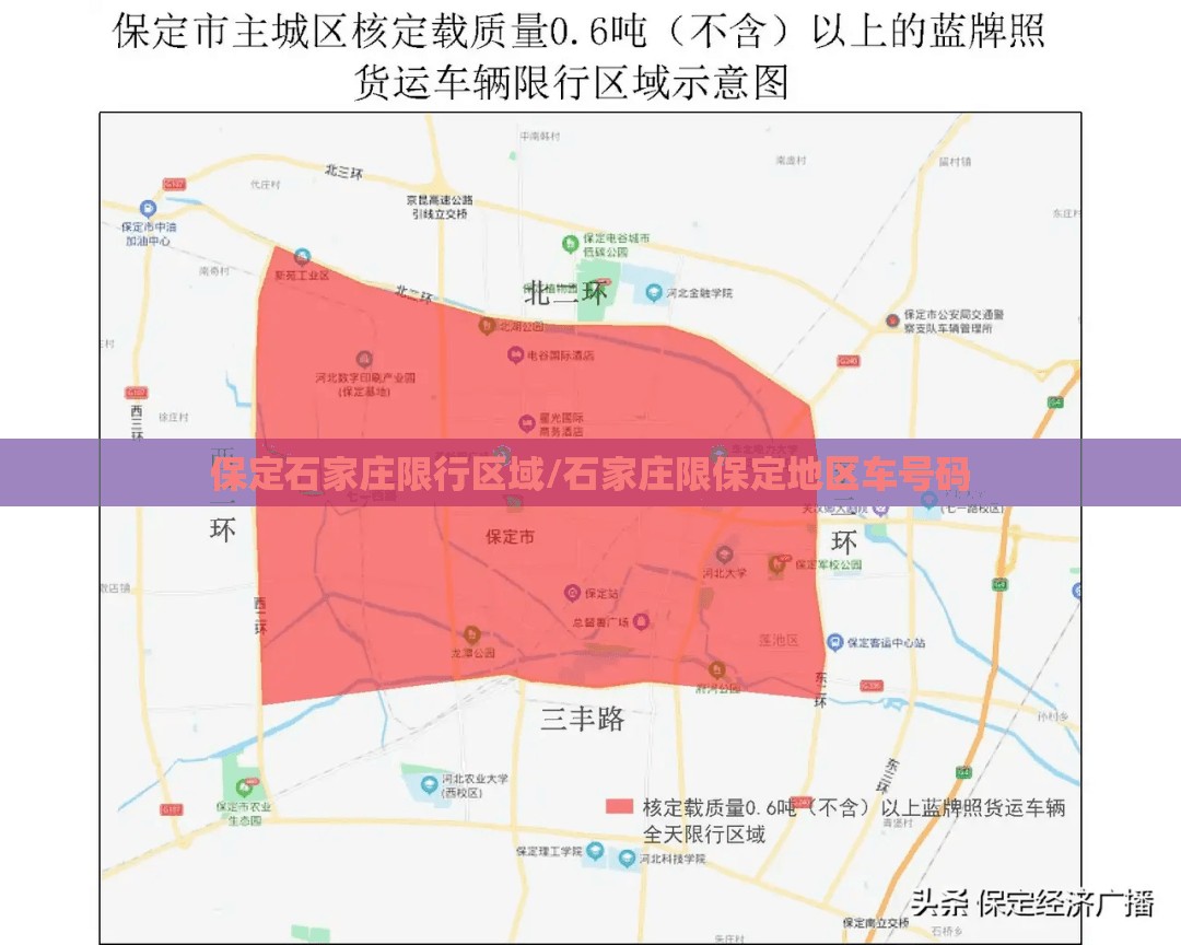 保定石家庄限行区域/石家庄限保定地区车号码 保定石家庄限行区域/石家庄限保定地区车号码