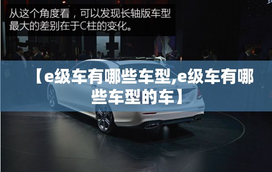 【e级车有哪些车型,e级车有哪些车型的车】